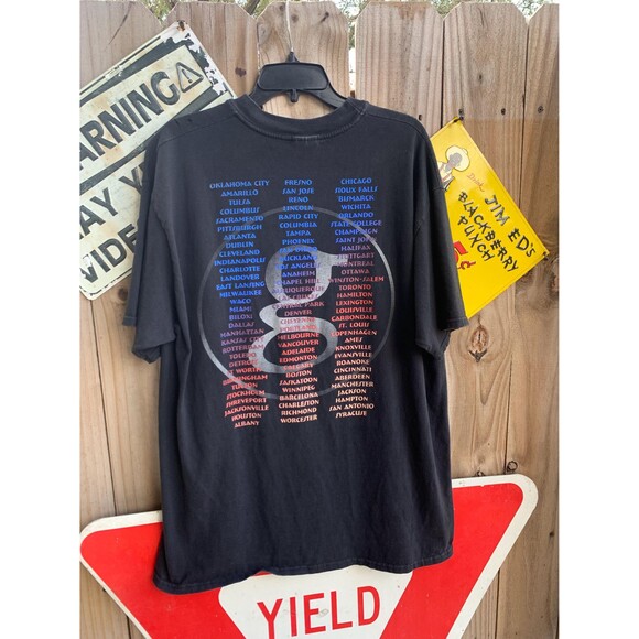 Vintage 90s Garth Brooks Country Music Concert tour Tshirt Size XL - Picture 5 of 8